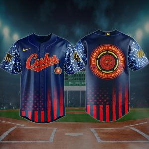 MLB x Star Wars Movie Chicago Cubs Custom Baseball Jersey - NL628625