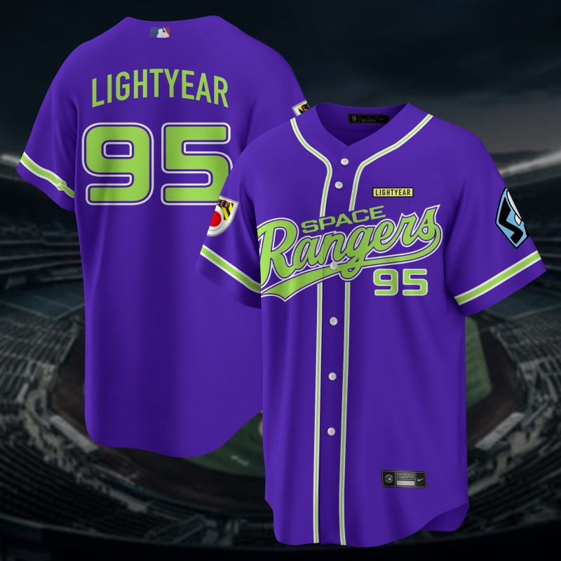 Toy Story Space Ranger Buzz Lightyear 95 Baseball Shirt - NL1027625