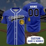 MMPR x MLB Blue Ranger Custom Baseball Jersey - NL27725