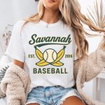 Savannah Baseball Unisex Heavy Cotton Tee, Graphic Tees, Bootleg Shirt, MLB Merch Tees, Crewnecks - NL11220625