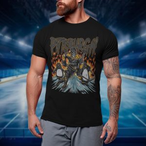 Pittsburgh Penguins Hockey, Skeleton Shirt, Hurricanes , Unisex Heavy Cotton Tee, Graphic Tees, Bootleg Shirt, NHL Merch Tees, Crewnecks - NL10220625