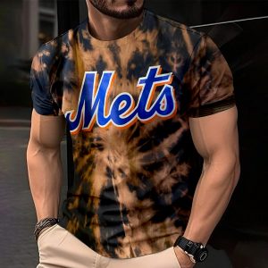 NY Mets Bleach Dye T-shirt - NL423625