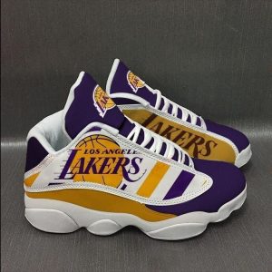 Los Angeles Lakers Air Jordan 13 Sneakers - XX100501