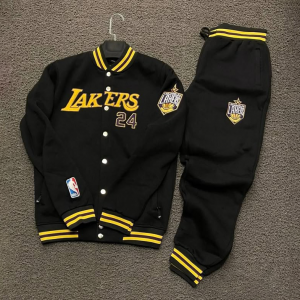 Los Angeles Lakers Varsity Jacket & Sweatpants Set - XX260406