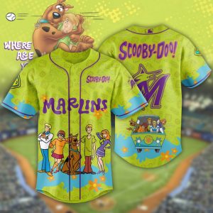 Movie Scooby-Doo x MLB Custom Baseball Jersey - NL51725