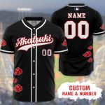 Anime Naruto Akatsuki x MLB Custom Baseball Jersey - NL17725