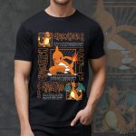 Anime Pokemon Charmander Evolution - NL317725