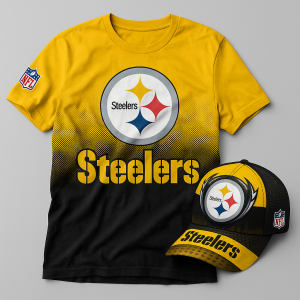 Pittsburgh Steelers T-Shirt & Cap Set - XX130521