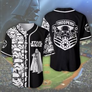 MLB x Star Wars Movie Custom Baseball Jersey - NL1030625