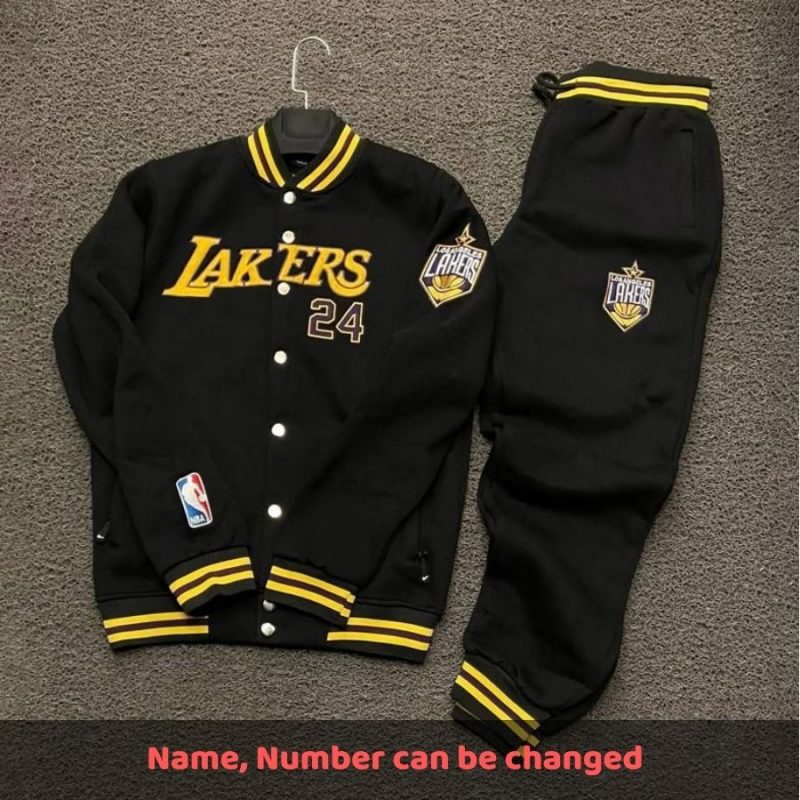 Custome Name, Number LAL Varsity Jacket & Sweatpants Set - XX290401