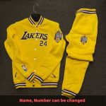 Custome Name, Number LAL Varsity Jacket & Sweatpants Set - XX1005011