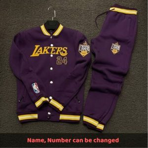 Custome Name, Number LAL Varsity Jacket & Sweatpants Set - XX100512