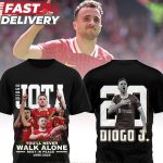R.I.P Diogo Jota Shirt, You'll never walk alone - XX030711