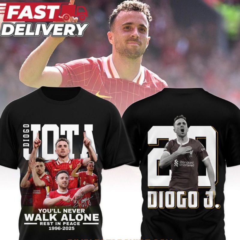 R.I.P Diogo Jota Shirt, You'll never walk alone - XX030711