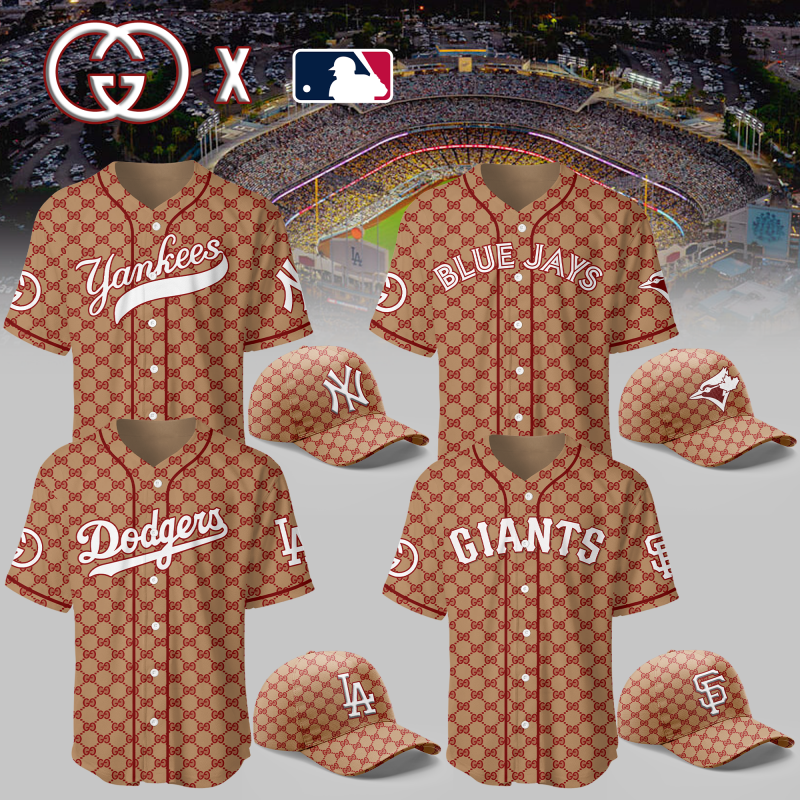 Luxury Brand MLB Baseball Jersey And Cap - XX300701