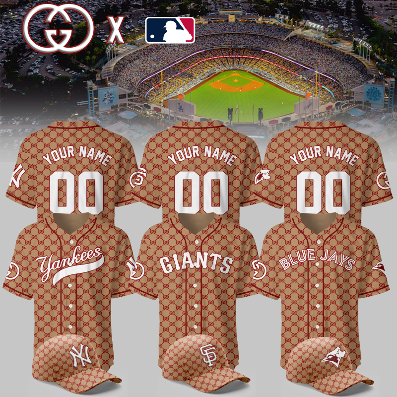 Luxury Brand MLB Baseball Jersey And Cap - XX300701 - Image 2