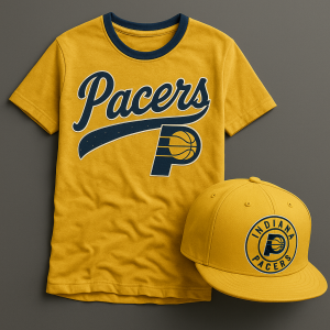 Indiana Pacers T-Shirt & Snapback Set - XX170559