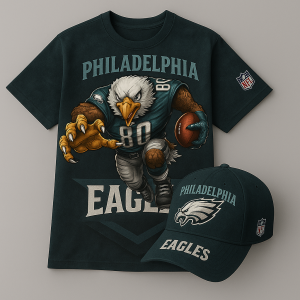 Philadelphia Eagles T-Shirt & Cap Set - XX170552