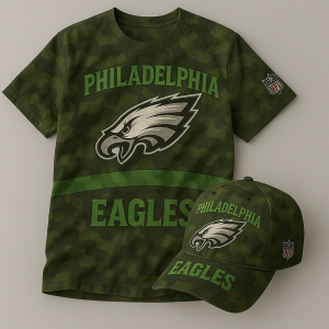 Philadelphia Eagles T-Shirt & Cap Set - XX170553