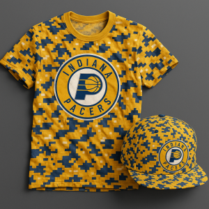 Indiana Pacers T-Shirt & Snapback Set - XX170556
