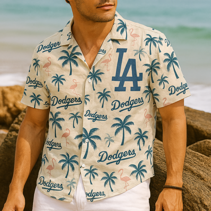 Los Angeles Dodgers Hawaii Shirt - XX190502 - Image 4