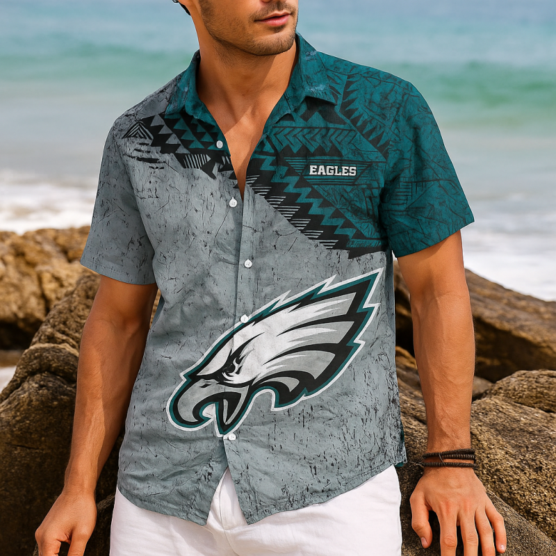Philadelphia Eagles Hawaii Shirt - XX190501 - Image 2