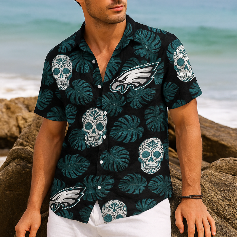 Philadelphia Eagles Hawaii Shirt - XX190501 - Image 4