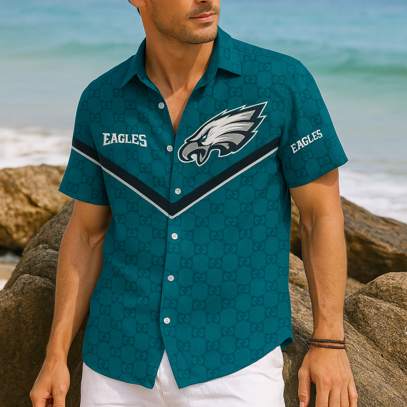 Philadelphia Eagles Hawaii Shirt - XX190501 - Image 5