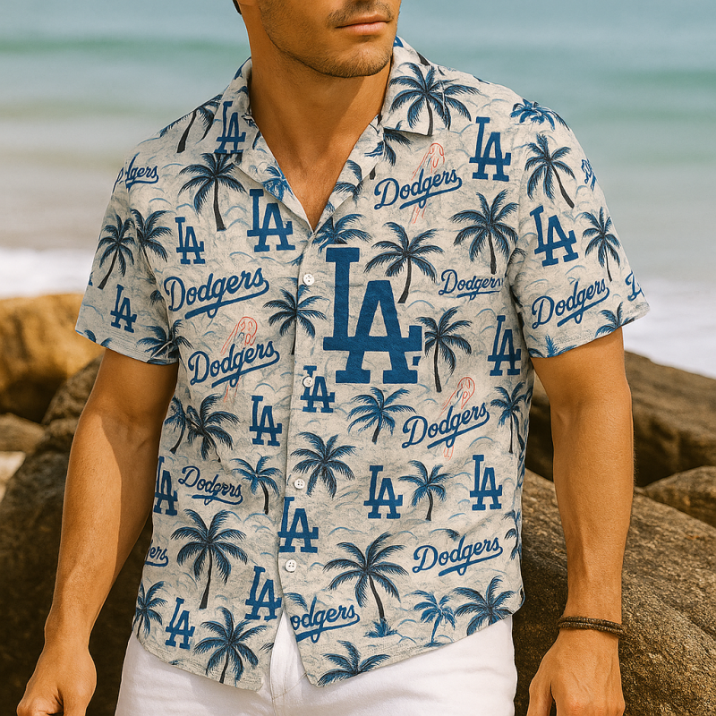 Los Angeles Dodgers Hawaii Shirt - XX190502 - Image 5