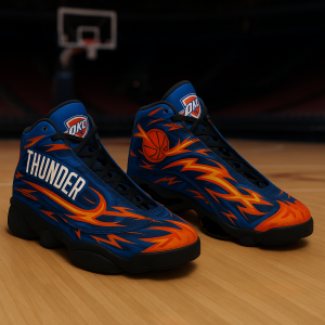Oklahoma City Thunder Air Jordan 13 Sneakers - XX210506