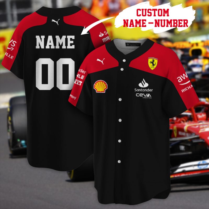 F1 Ferrari x MLB Baseball Jersey - NL319725