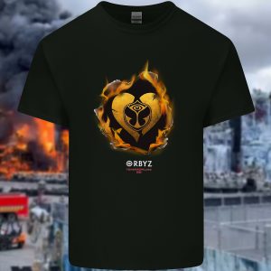 Tomorowland on fire T-shirt 2025 - XX180701