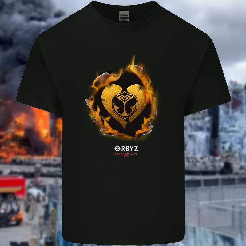 Tomorowland on fire T-shirt 2025 - XX180701