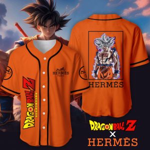 Dragonbal Z x Luxury Brand H Baseball Shirt - XX120701