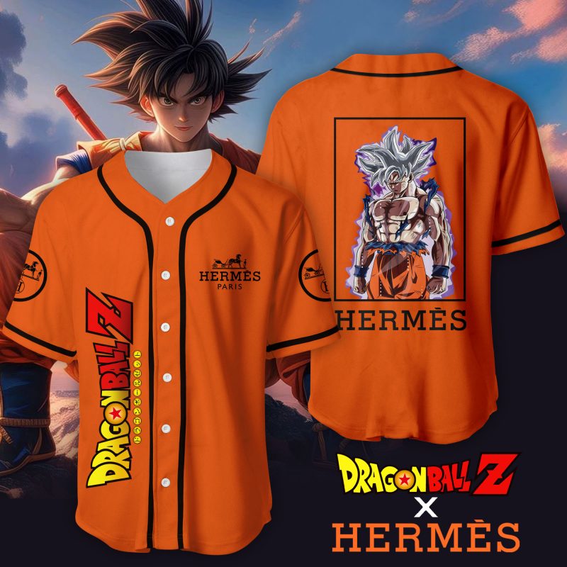 Dragonbal Z x Luxury Brand H Baseball Shirt - XX120701