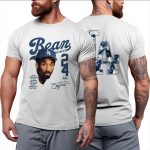 Kobe "BEAN" Bryant Double Sided T-Shirt, Kobe Los Angeles Basketball Baseball 90's Graphic Streetwear T-Shirt - NL619625