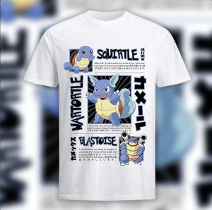 Anime Pokemon Squirtle Evolution - NL517725
