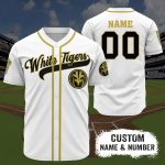 MMPR x MLB White Ranger Custom Baseball Jersey - NL87725