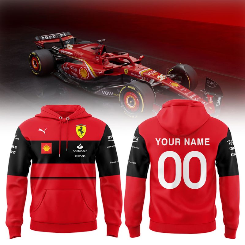 F1 Ferrari Hoodie Customize - NL323725