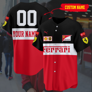 F1 Ferrari x MLB Baseball Jersey - NL419725