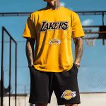 Los Angeles Lakers T-Shirt & Shorts - XX060501