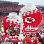 Kansas City Chiefs Leather Hoodie - XX051327