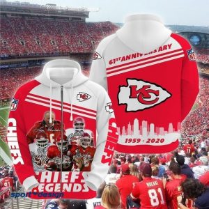Kansas City Chiefs Leather Hoodie - XX051327