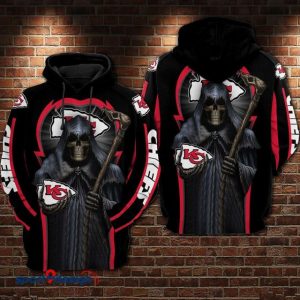 Kansas City Chiefs Leather Hoodie - XX051317