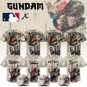 MLB Team x Gundam Combo Baseball Jersey Cap - NL030701