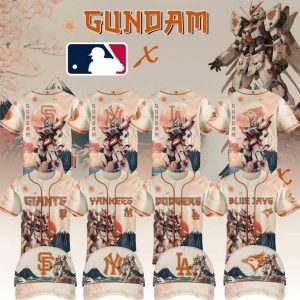 MLB Team x Gundam Combo Baseball Jersey Cap - NL030702