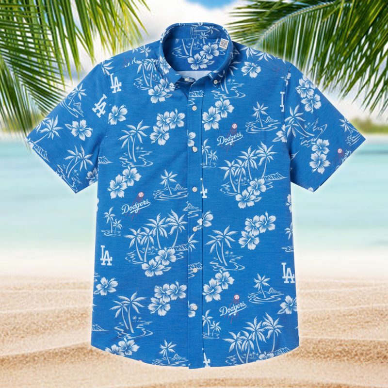 La Dodgers Hawaii Beach Shirt - NL623625