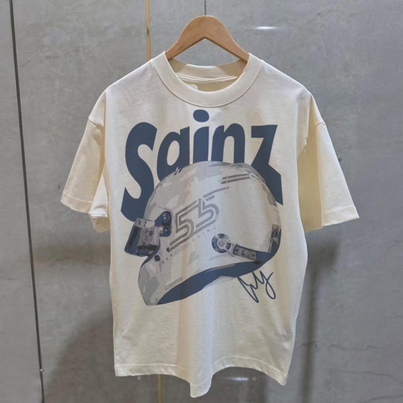 Carlos Sainz Williams F1 T-Shirt, Sainz 55 Racing Tee, Vintage Formula One Shirt, Gift for Carlos Sainz Fan - NL115725 - Image 4