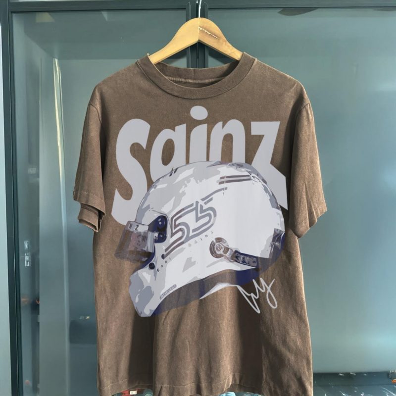 Carlos Sainz Williams F1 T-Shirt, Sainz 55 Racing Tee, Vintage Formula One Shirt, Gift for Carlos Sainz Fan - NL115725 - Image 3