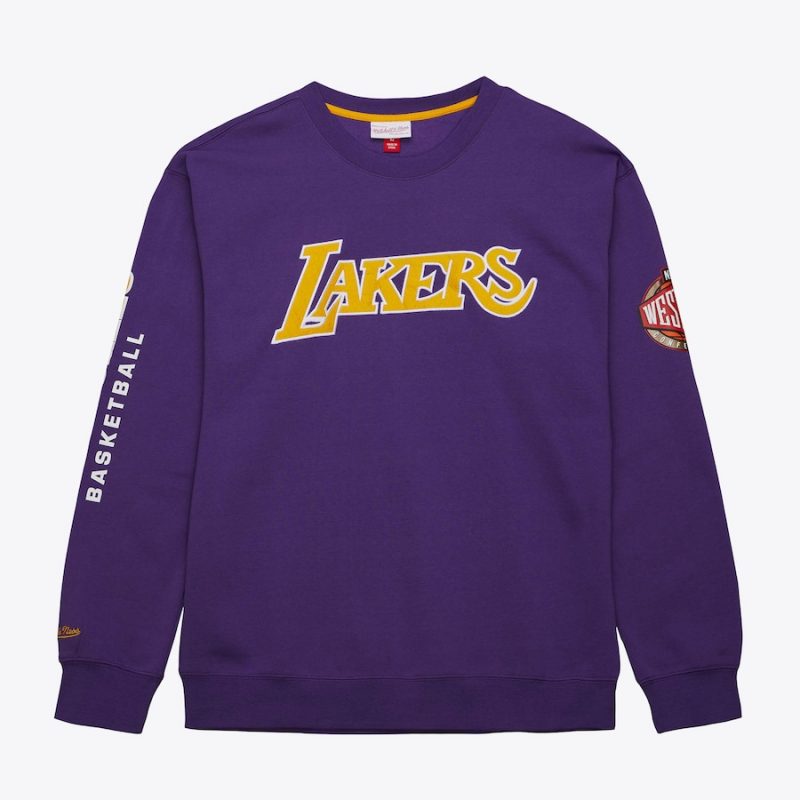 Los Angeles Lakers Hardwood Classics Mesh Fashion sweatshirt - XX280437